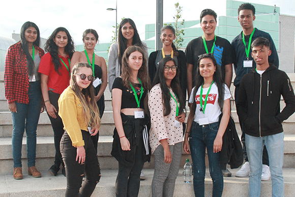 Image for Catching up with our banking and finance students